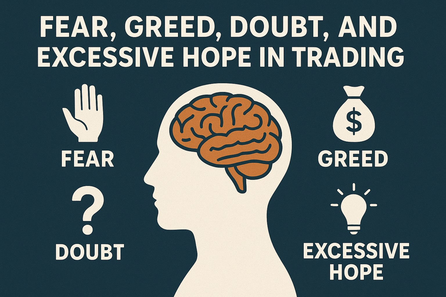 ترس، طمع، تردید و امید بیش از حد در ترید: چهار دشمن نامرئی موفقیت